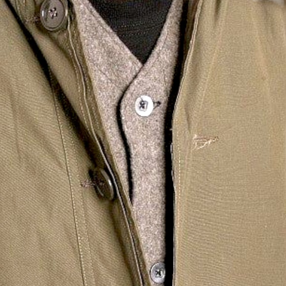 Vintage Swedish 10oz Parka Liner, Men's S-L - Picture 5 of 5